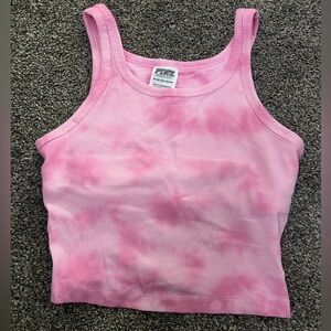 PINK!! Thank top! Super nice fit/built in bra!